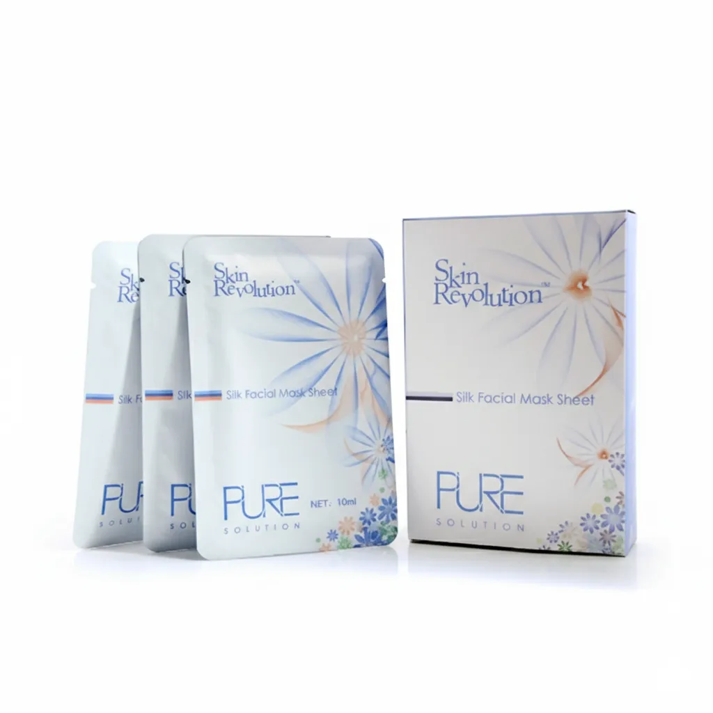 sr-00018-01 SR Silk Facial Mask 8Pcs/Box - Image 1